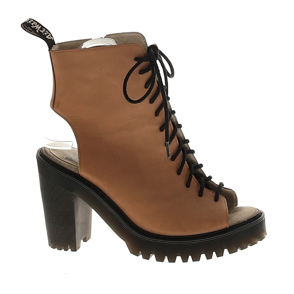 Dr. Martens Carmelita Lace-Up Heeled Boots Sz 6